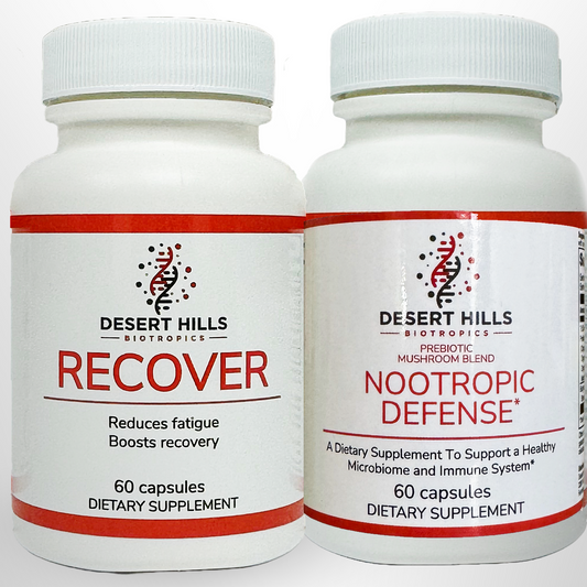 Gut-Brain Axis Stack: Nootropic Defense and Recover B P C  Bundle