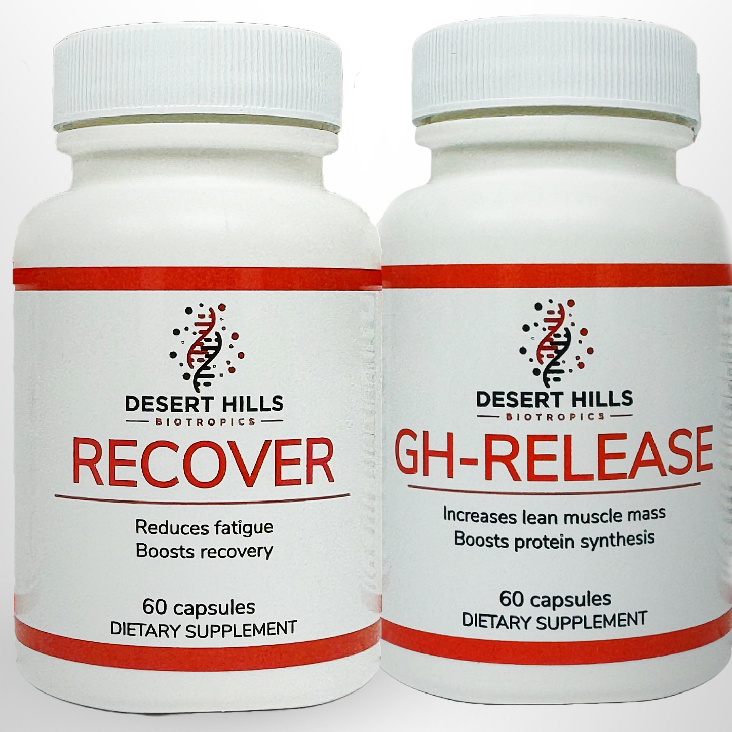 MIX AND MATCH: Recover B P C Capsules and GH-Release Capsules bundle