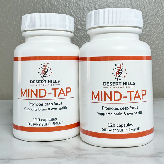 2 ARE BETTER THAN 1: Mind-Tap Deep Focus, Memory, Cognition Boosting Capsule