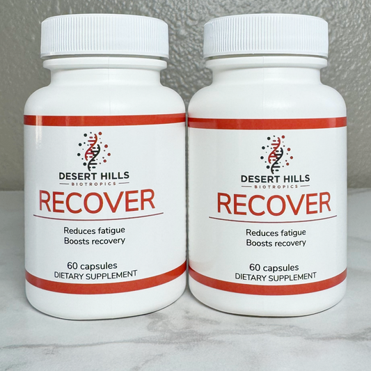 2 ARE BETTER THAN 1: Recover B P C Capsules Body Protection Recovery Supplement Blend 2 bottle bundle