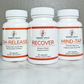 ULTIMATE TRIO: Recover B P C Capsules, Mind-Tap and GH-Release Capsules bundle