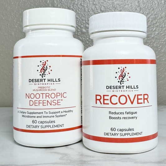 Gut-Brain Axis Stack: Nootropic Defense and Recover B P C  Bundle